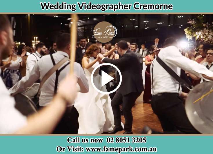 Bride and Groom at the dance floor Cremorne NSW 2090