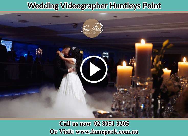 The newlyweds dancing Huntleys Point NSW 2111