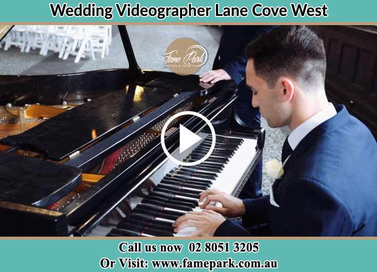 The Groom playing the piano Lane Cove West NSW 2066