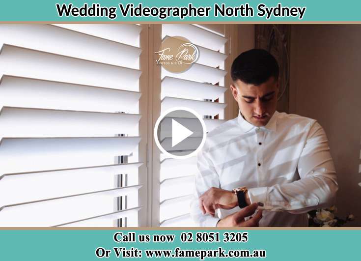 Groom getting ready for the event North Sydney NSW 2060